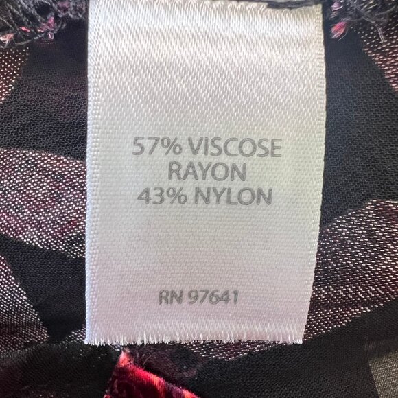 J. Jill Ruffled Burnout Top - Picture 9 of 10